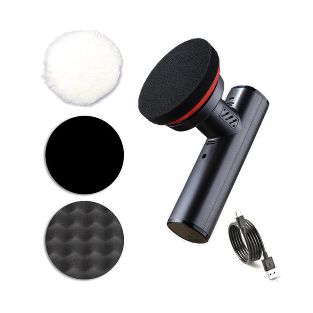 DAS Automotive - Cordless Machine Polisher 4000mAh Lithium-Ion Battery (Foam Pads Included)