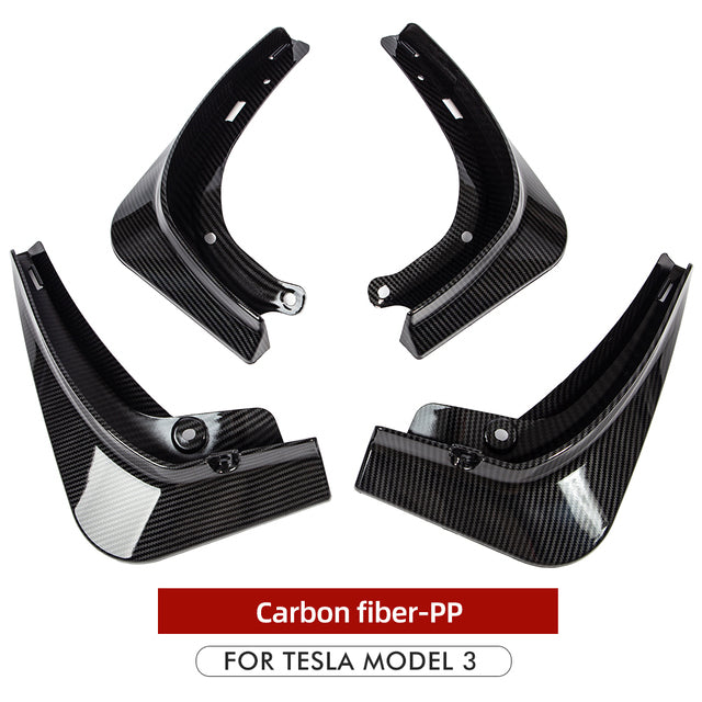 TESLA Model 3 Mud Flaps 2017+ (Body Colour Options / Set of 4)