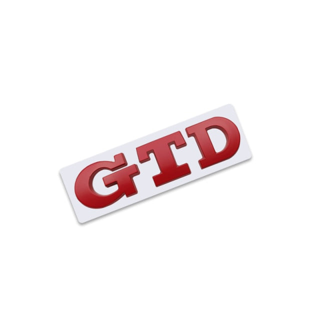 Volkswagen GTD Logo (Emblem/Badges)