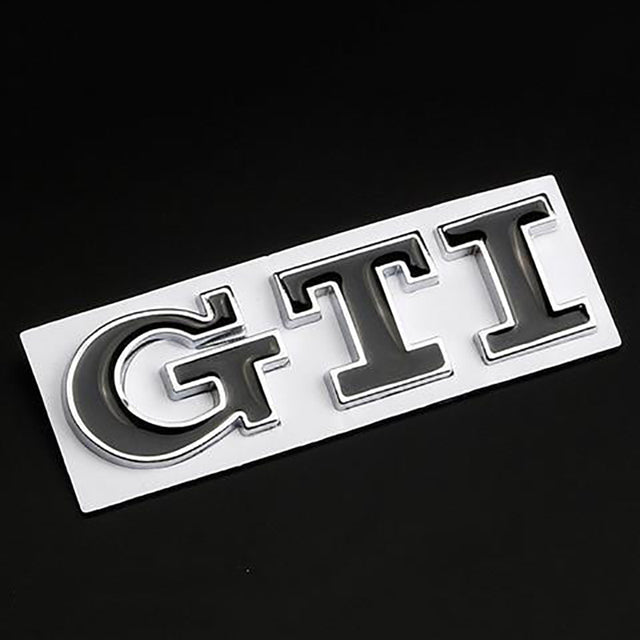 Volkswagen GTI Badges (Front Grille Replacement or Rear Boot Badge)