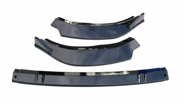 Volkswagen Golf MK8 Gloss Black / Carbon Look Front Splitter (MK8 2020+ Models)