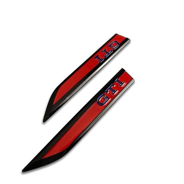 Volkswagen GTI Side / Wing Badges (2020+ Version)