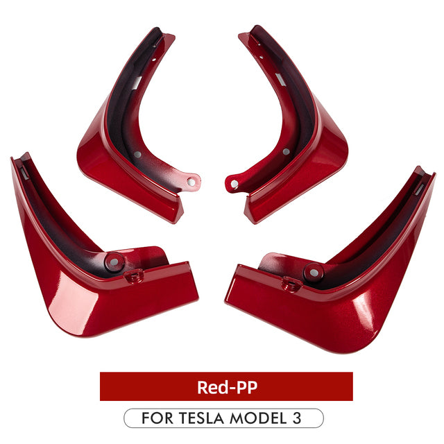 TESLA Model 3 Mud Flaps 2017+ (Body Colour Options / Set of 4)