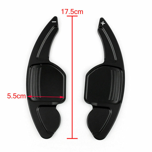 Audi Aluminium Paddle Extensions (A3 S3 A4 S4 B8 A5 S5 A6 S6 A8 Q5 Q7 TT)