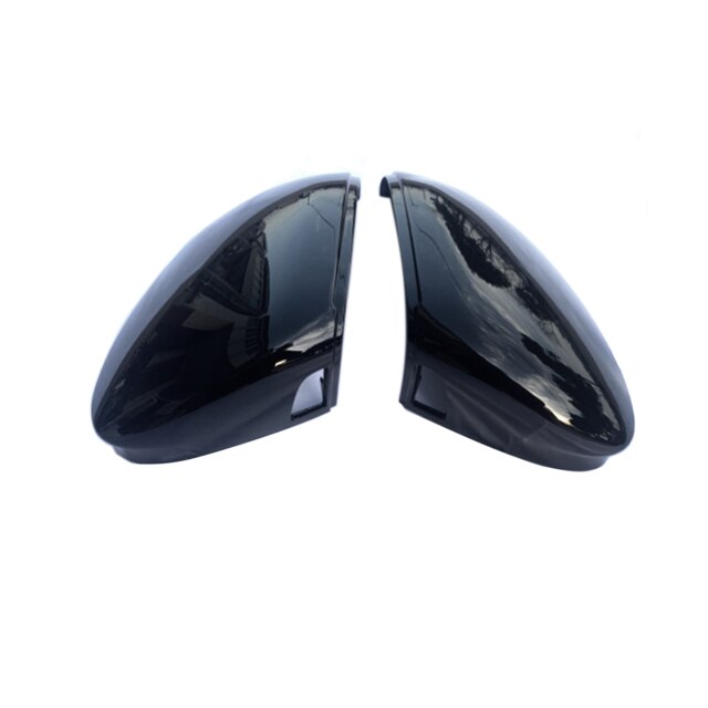 Volkswagen Golf MK8 / ID3 Gloss Black Replacement Mirror Cover Pair (2020+ Models)