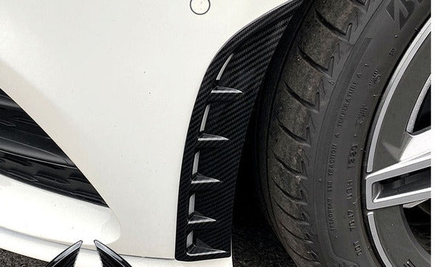Mercedes Benz CLA C118 Front Bumper Side Vents (2019+ Models)