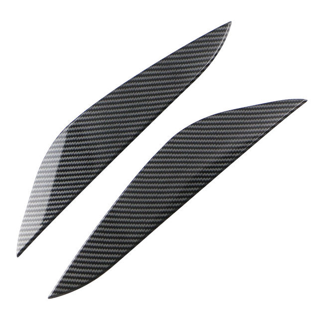 TESLA Model 3 Carbon Fibre Look Headlight Eyebrows (2016 - 2022+ models)