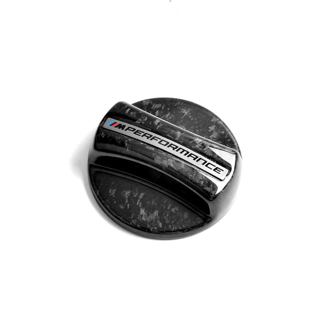 BMW Genuine Carbon Fibre Fuel Tank Cap Cover (Multiple Models)