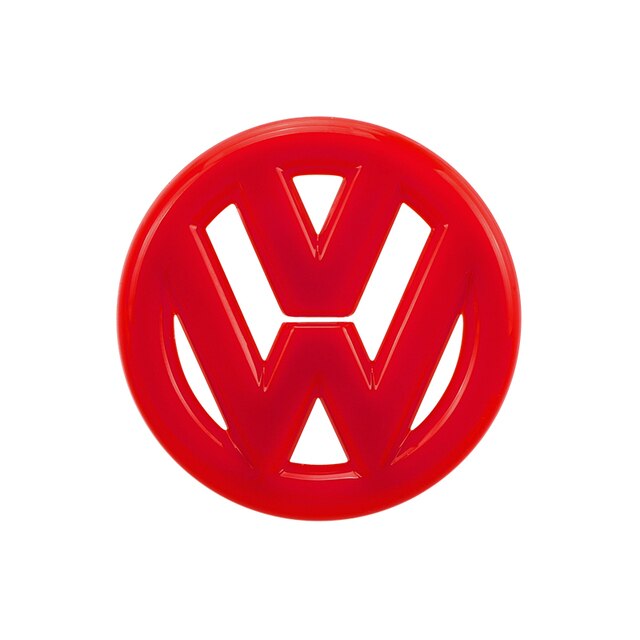 Volkswagen Steering Wheel 'VW' Badge / Logo Overlay - 4cm