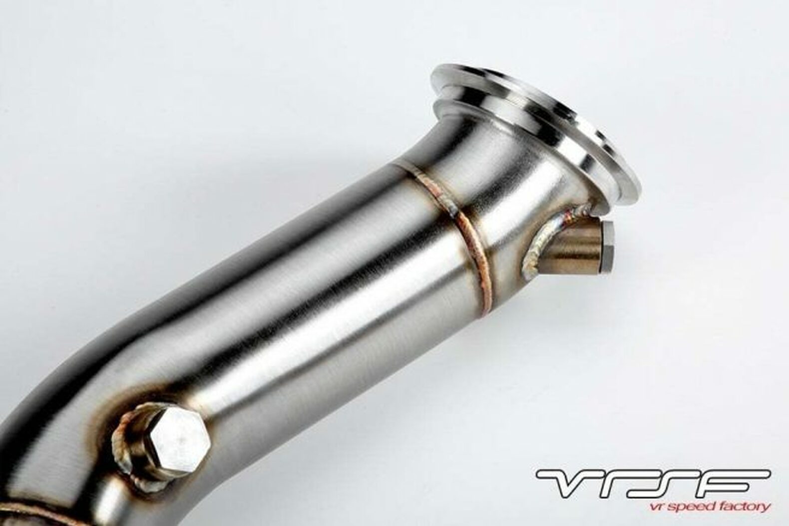 VRSF Cast Race Downpipes Brushed - 15-19 M3, M4 & M2 Competition S55 F80 F82 F87