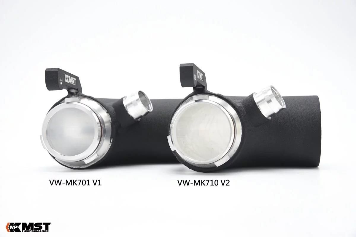 MST-VW-MK710V2 - Hybrid Turbo Air Intake Silicone Hose & Oversize Turbo Inlet Elbow