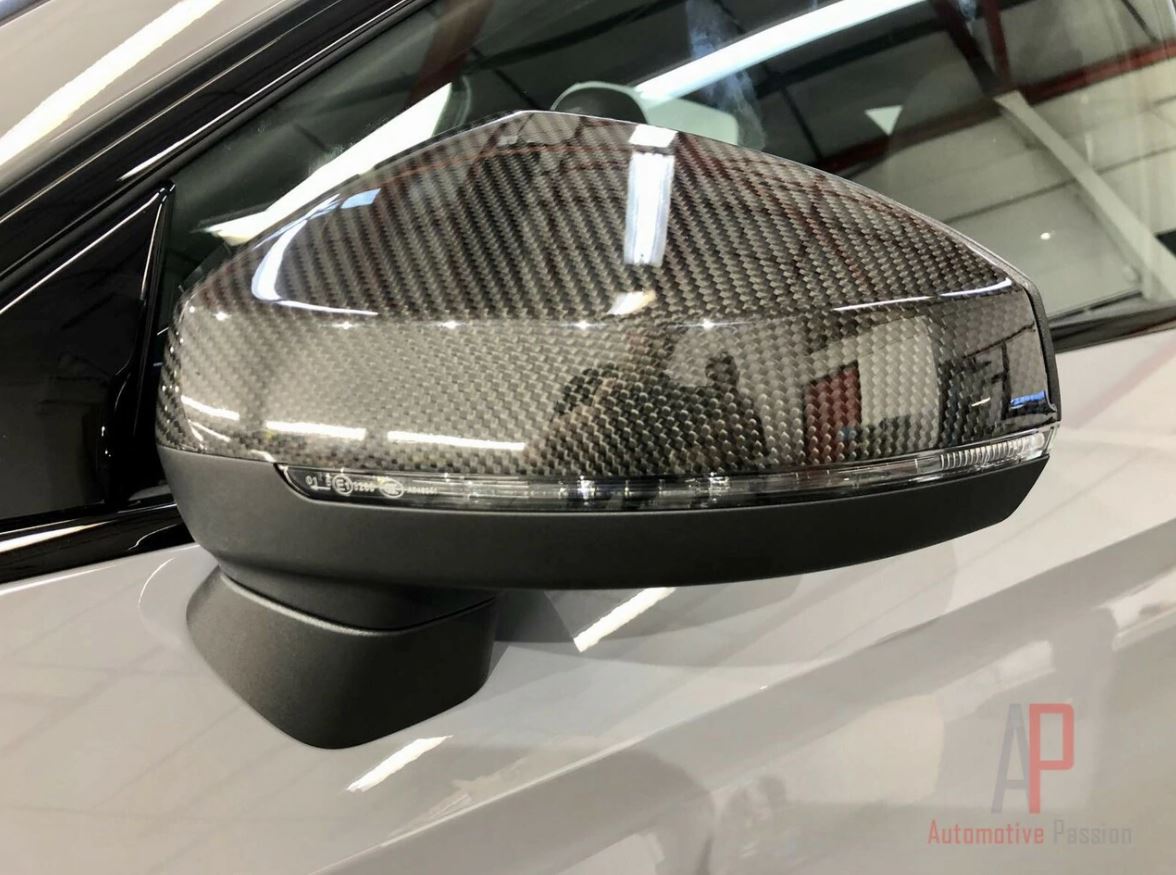 AP Design Full Dry Carbon Fibre Mirrors - A3/S3/RS3 8V