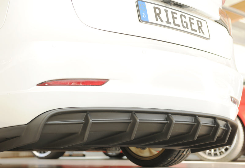 Rieger Tesla Model 3 Prefacelift Rear Diffuser