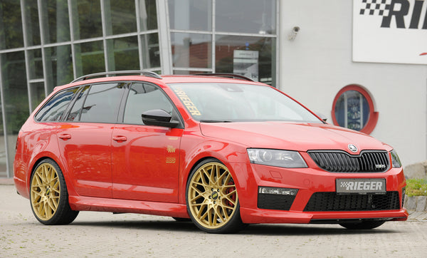 Rieger Skoda Octavia VRS (5E) Prefacelift Front Lip