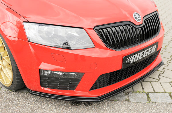 Rieger Skoda Octavia VRS (5E) Prefacelift Front Splitter