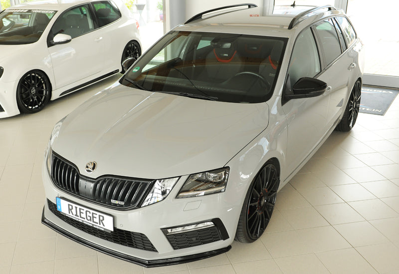 Rieger Skoda Octavia VRS (5E) Facelift Front Splitter