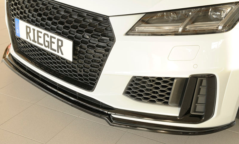 Rieger Audi TTS/S-Line (8S) Facelift Front Splitter