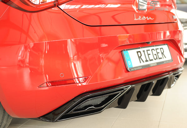 Rieger Seat Leon (KL) Rear Diffuser