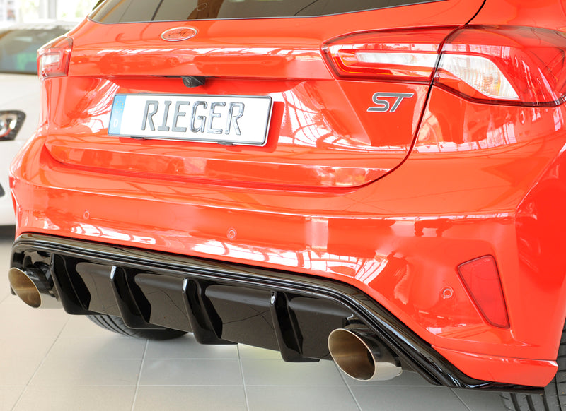 Rieger Ford Focus ST Mk4 Hatchback Rear Diffuser