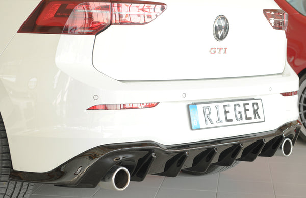 Rieger VW Golf MK8 GTI Rear Diffuser