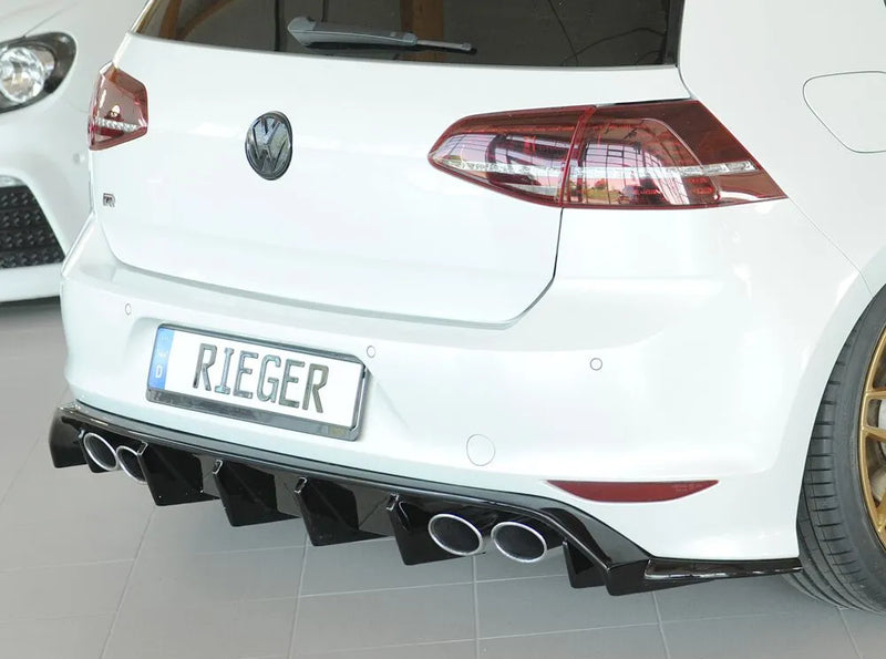 Rieger VW Golf MK7 R Rear Diffuser