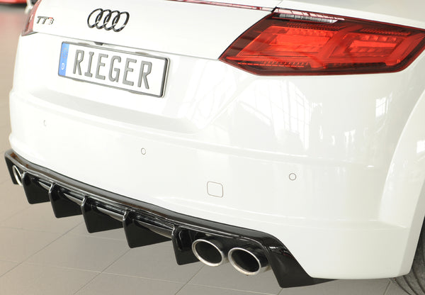 Rieger Audi TTS (8S) Pre-Facelift Rear Diffuser