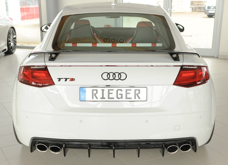 Rieger Audi TTS (8S) Pre-Facelift Rear Diffuser