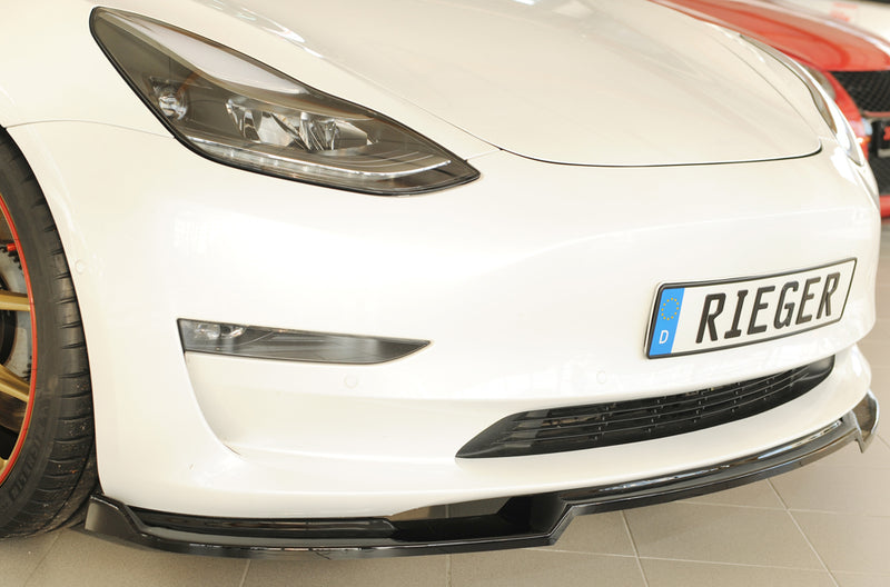 Rieger Tesla Model 3 Prefacelift Front Splitter