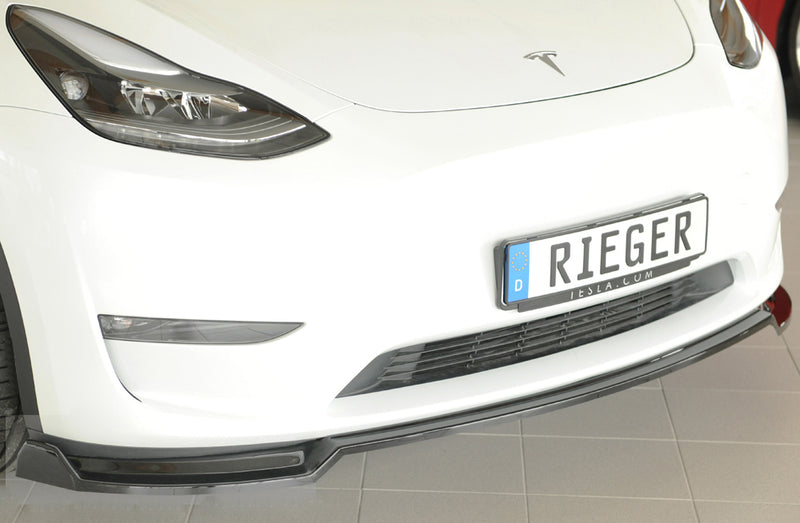 Rieger Tesla Model Y Front Splitter