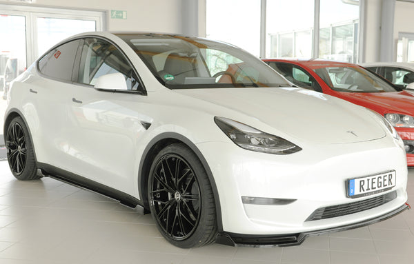 Rieger Tesla Model Y Front Splitter