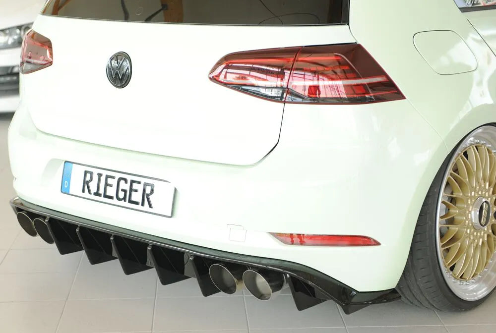 **CLEARANCE** Rieger VW Golf Mk7.5 R Rear Diffuser