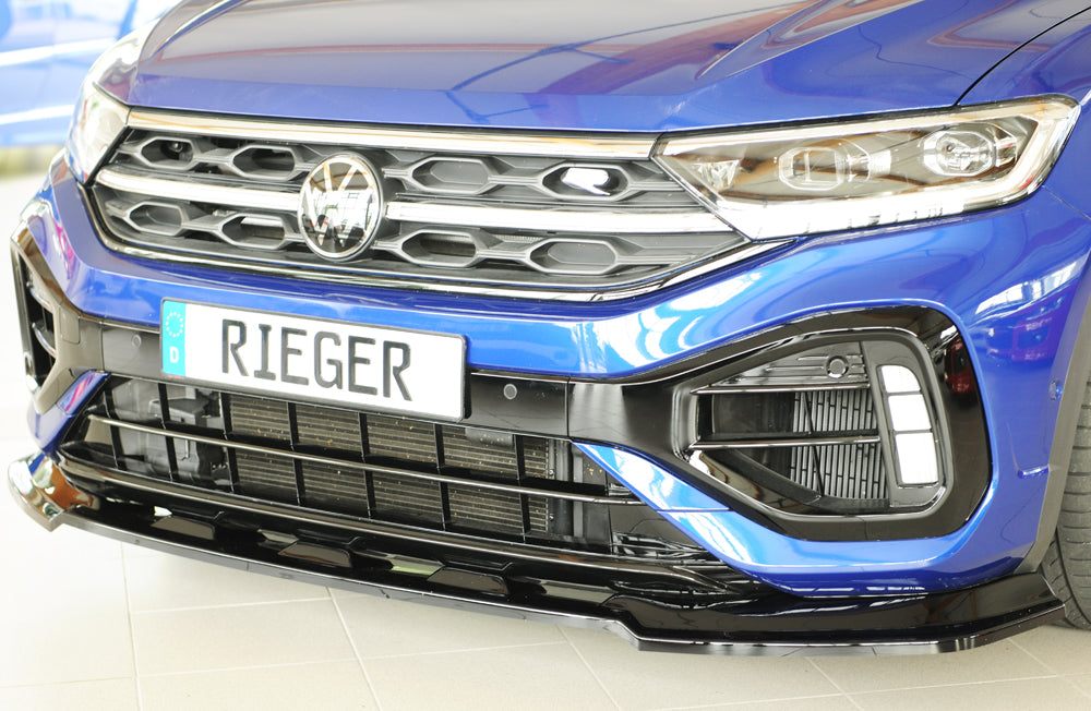 Rieger VW T-Roc R/R-Line (2022+) Front Splitter