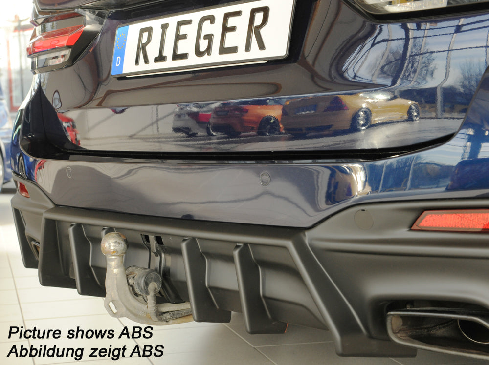 Rieger BMW 5 Series LCI (G30/G31) M-Sport Rear Diffuser