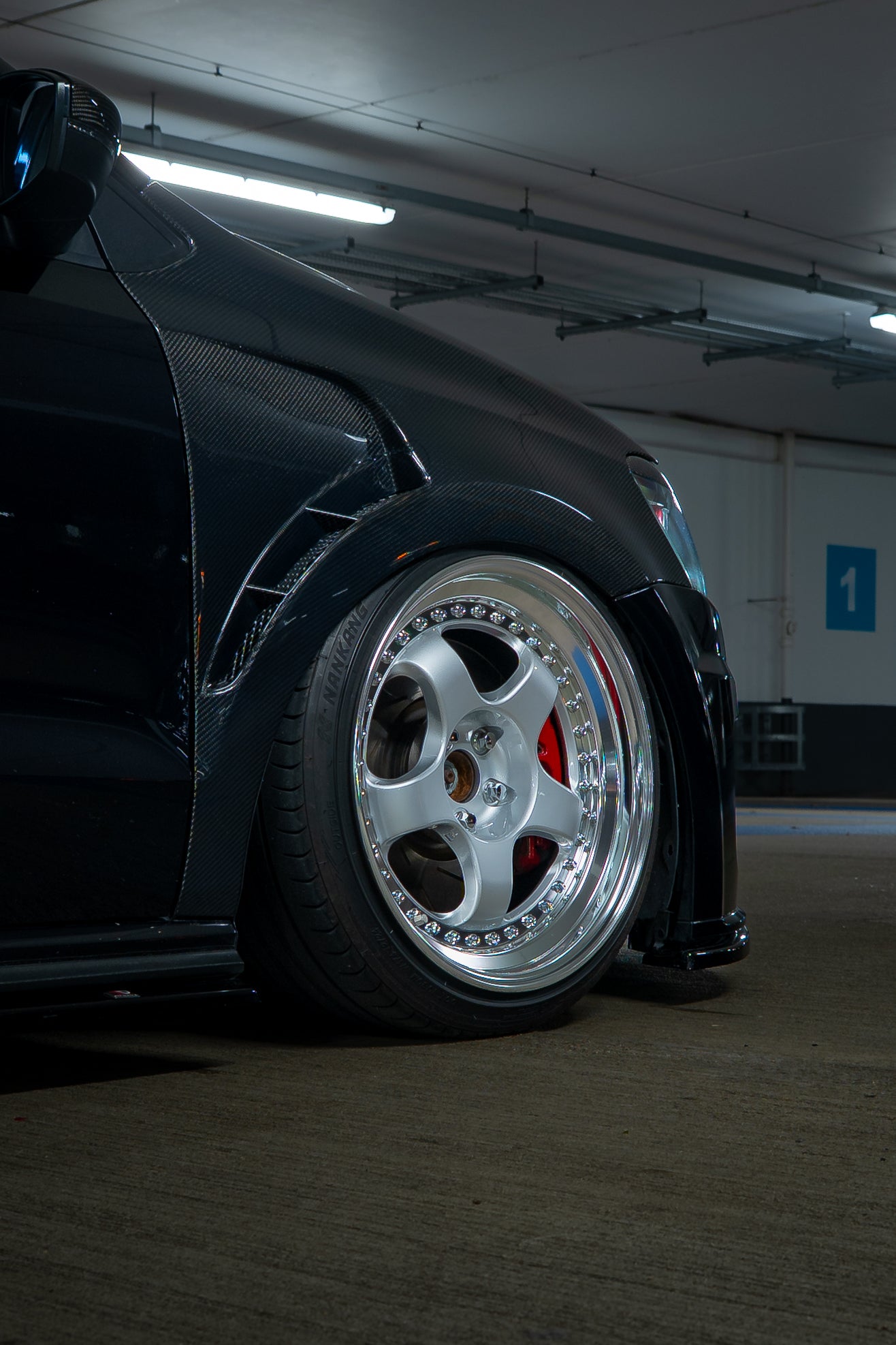 Volkswagen Polo MK5 6R / 6C Carbon Fibre Vented Wings / Fenders (Pair) 2009 - 2017 *NEW*