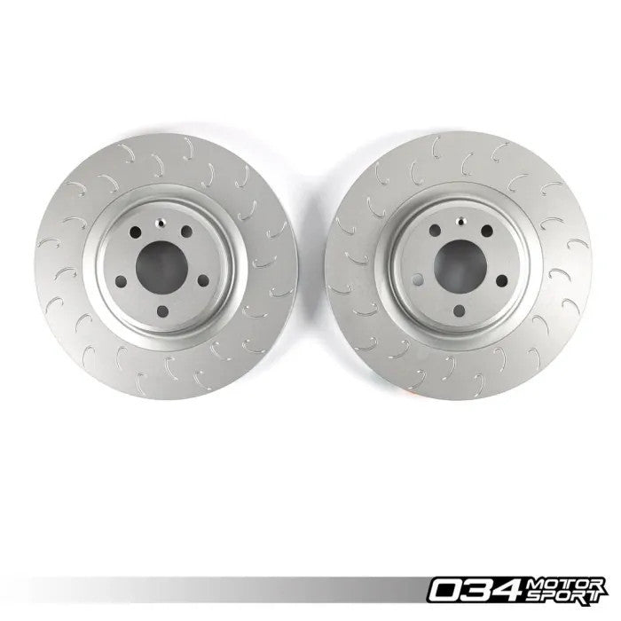 034Motorsport 1-Piece Rear Brake Rotor Upgrade Kit - B8/B8.5, B9/B9.5, C7/C7.5 A6/A7, & D4 A8