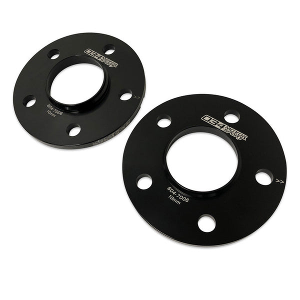 034Motorsport Wheel Spacer Pair, 10mm, Audi 5x112mm with 66.5mm Center Bore