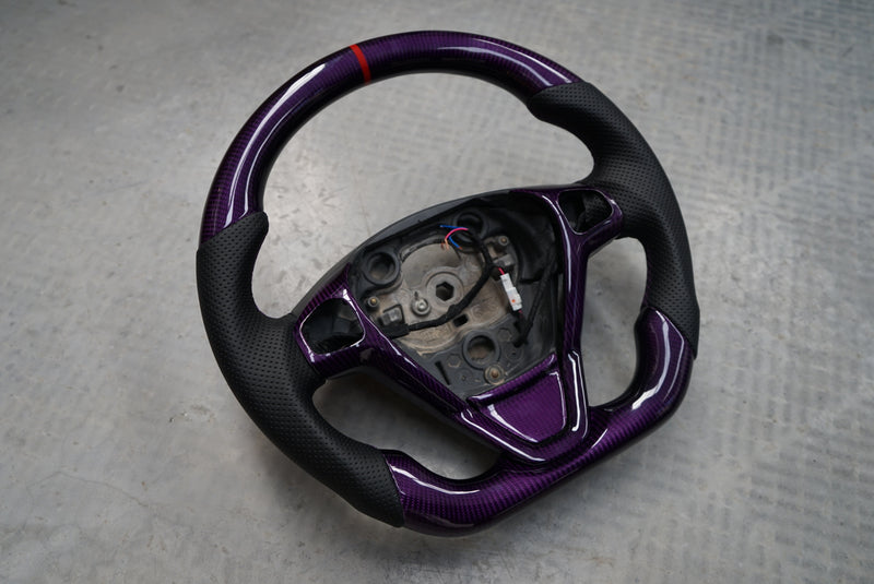 Ford Fiesta MK7 / MK7.5 Carbon Fibre Steering Wheel - SWFIESTA14