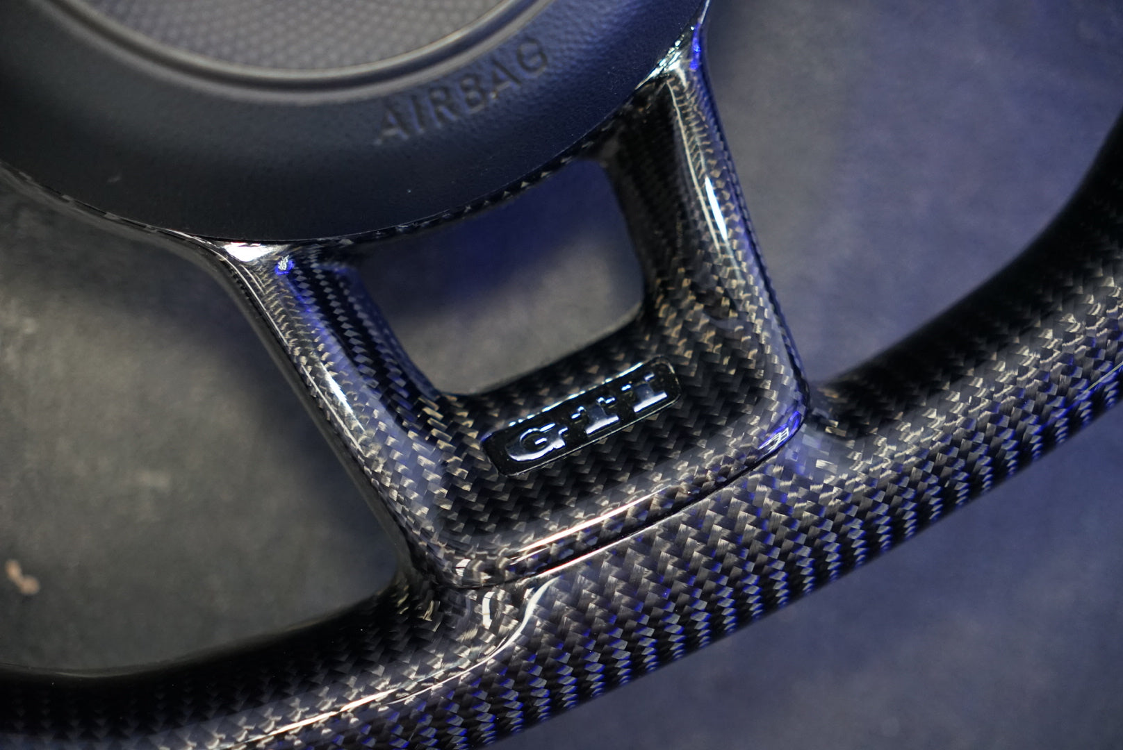 Volkswagen Golf MK7 / MK7.5 Polo MK5 / MK6 Custom Steering Wheel - SWVWGTIR37