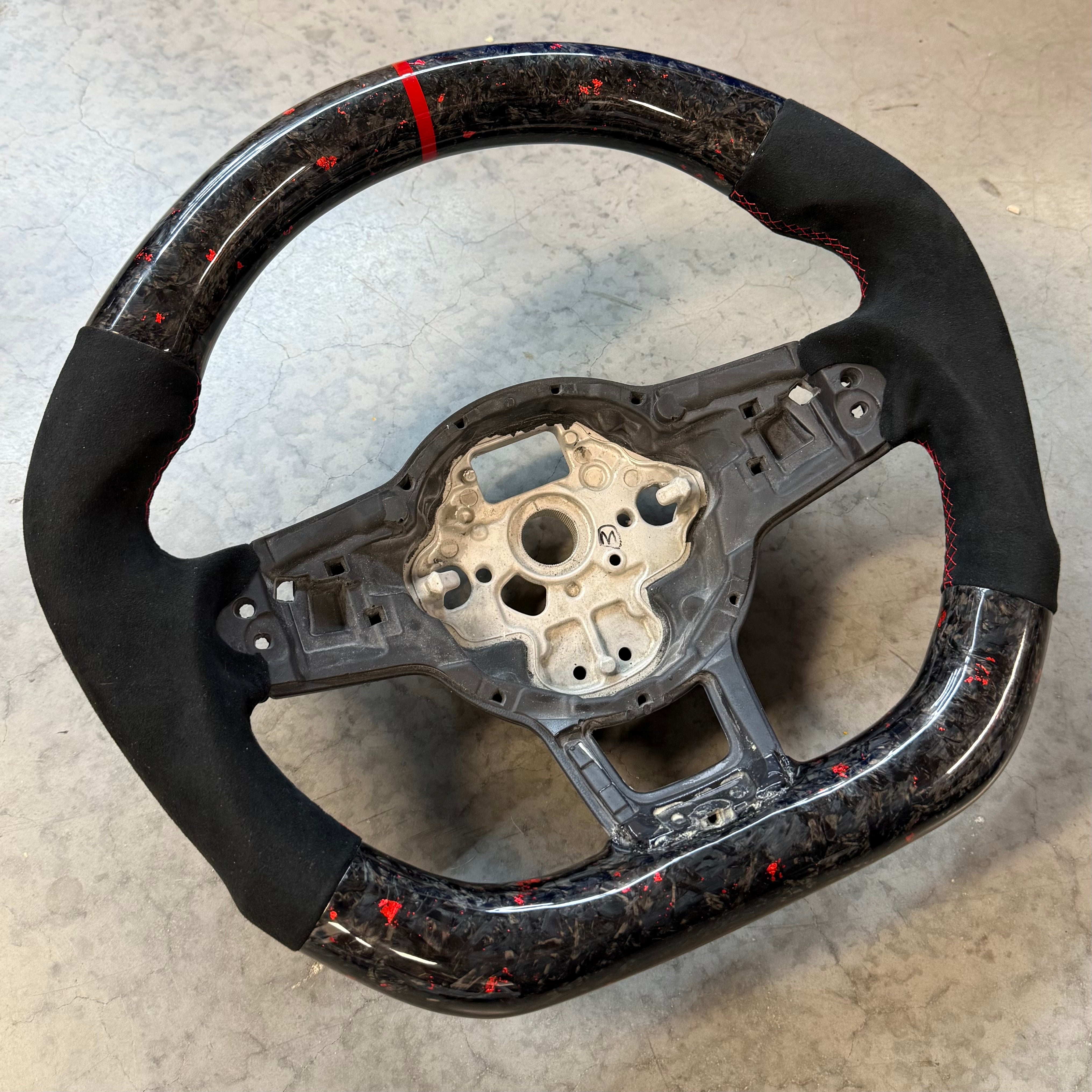 Volkswagen Golf MK7 / MK7.5 Polo MK5 / MK6 Forged Carbon Steering Wheel - IN STOCK | SWVWGTIR52