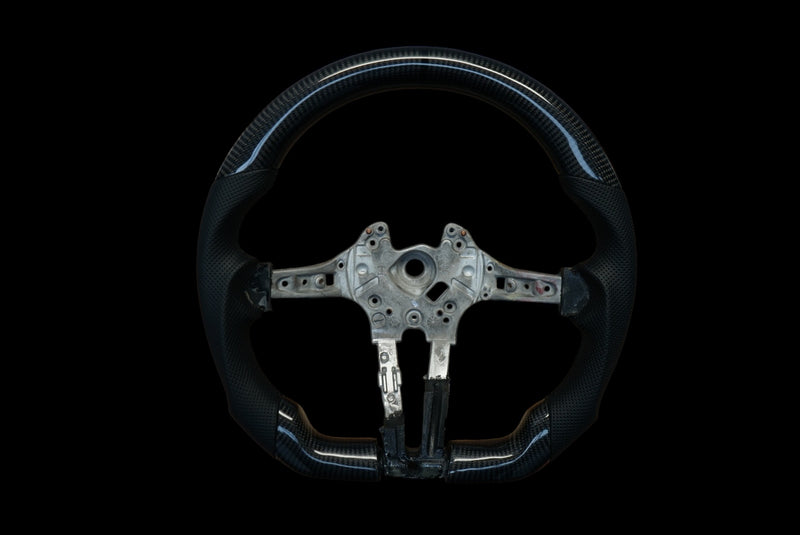 BMW 1, 2, 3, 4, 5 Series Carbon Fibre Steering Wheel (IN STOCK - SWBMWF7)