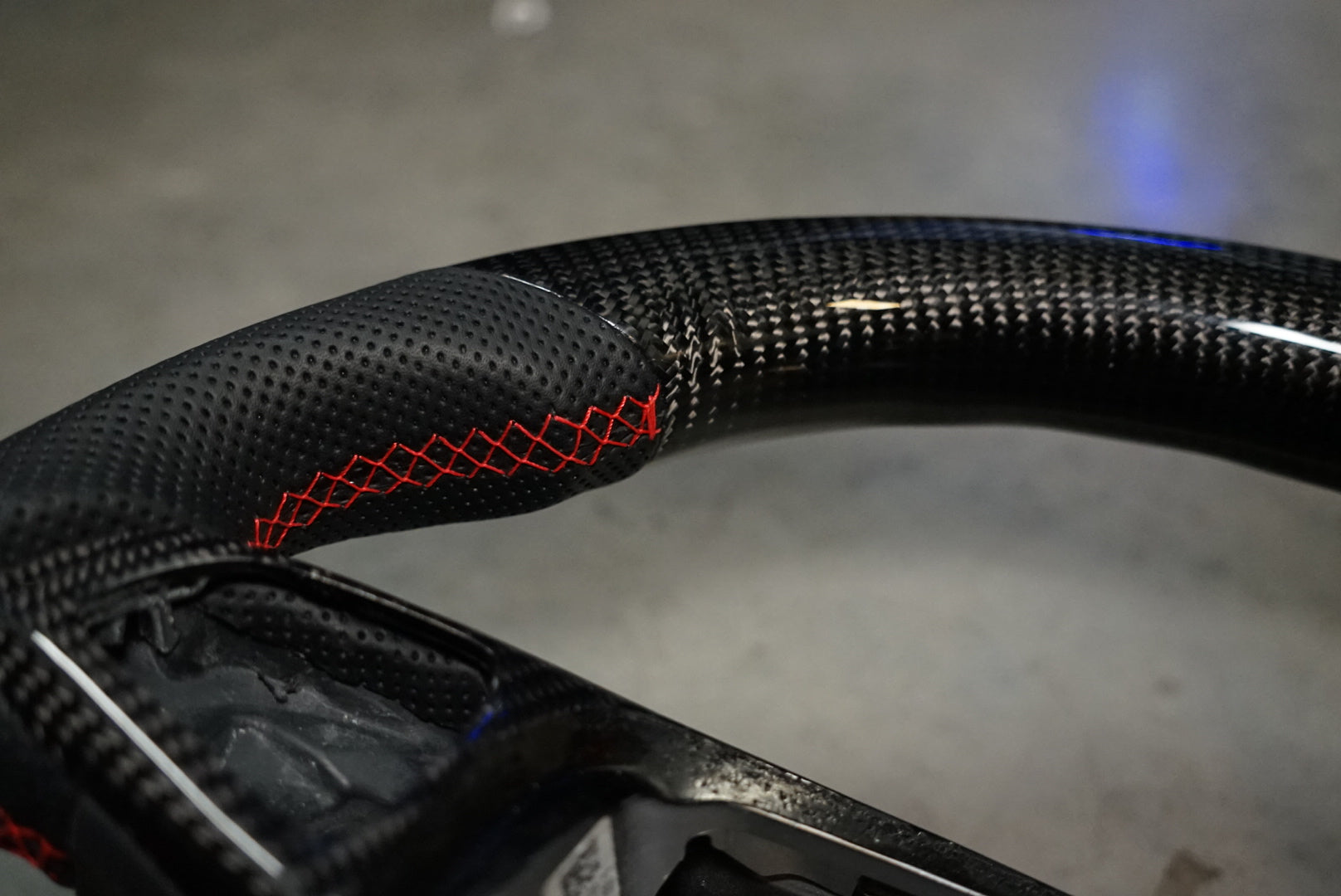 Mercedes A CLASS W176 FL 2013+ Carbon Fibre Steering Wheel - SWMERCACLASS1