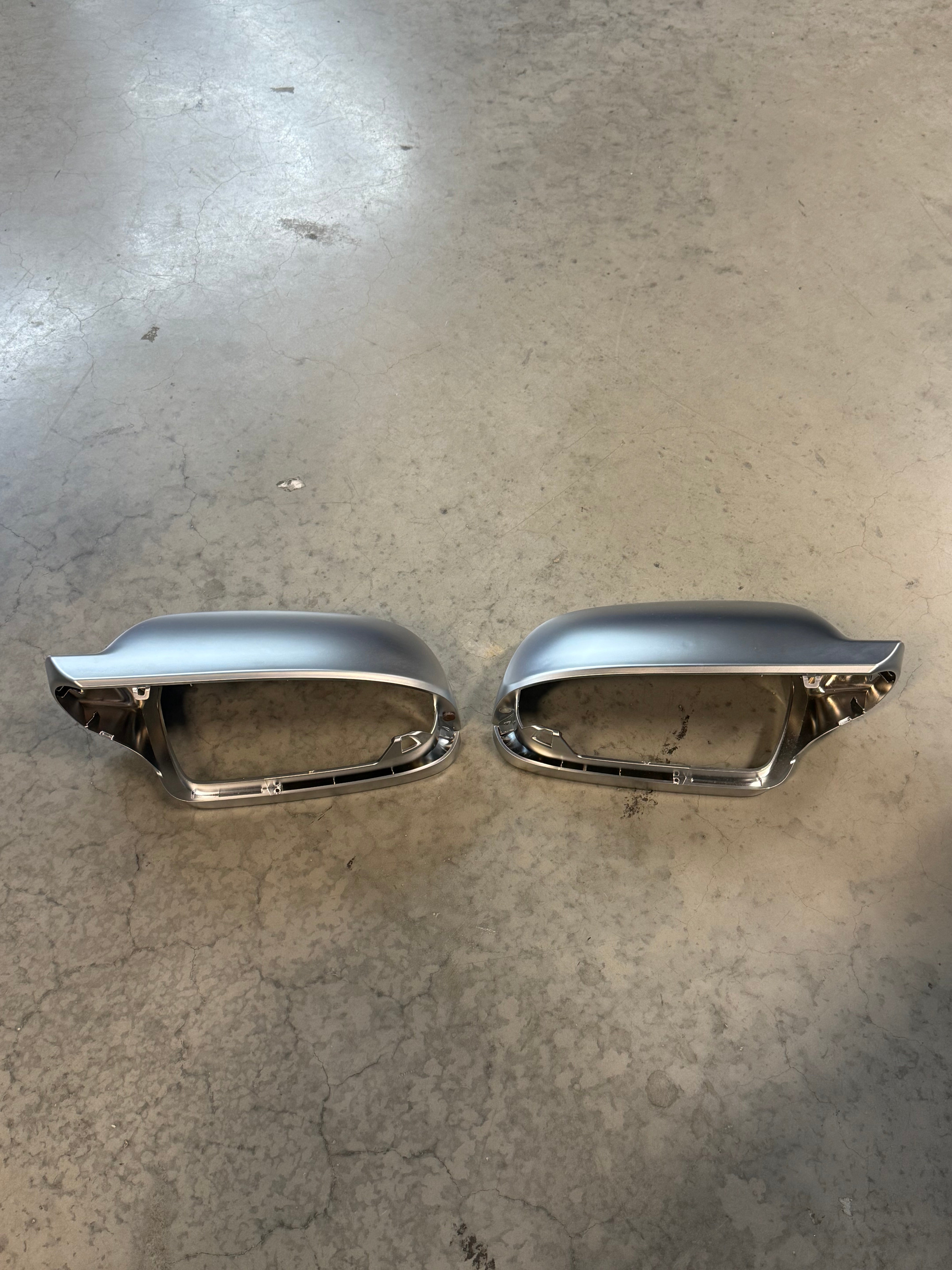 **CLEARANCE** Audi A3 / S3 / RS3 8P B8.5 Satin Chrome Mirror Covers