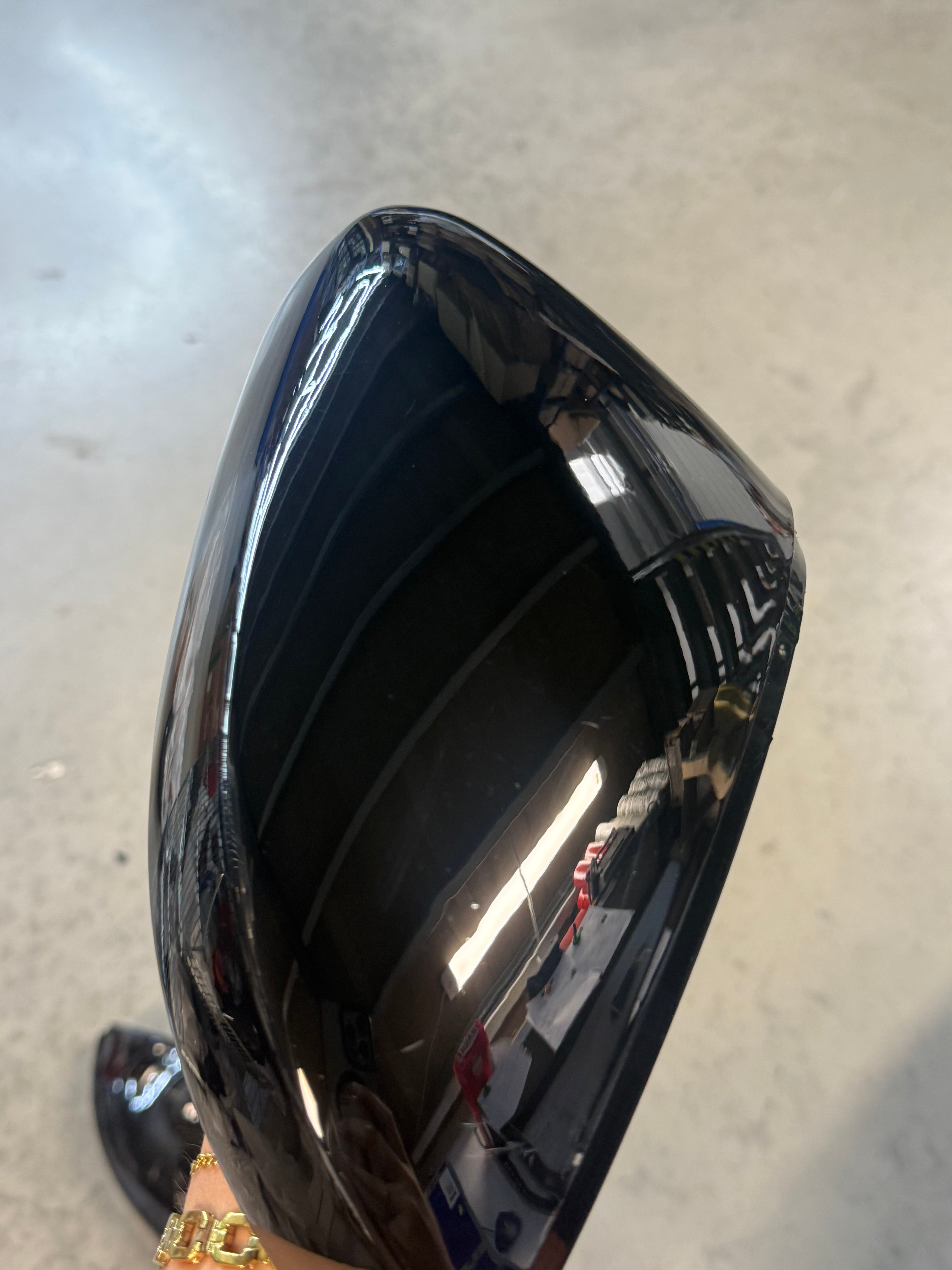**CLEARANCE**Volkswagen Polo MK5 6R/6C Gloss Black Mirror Covers (2009-2017)