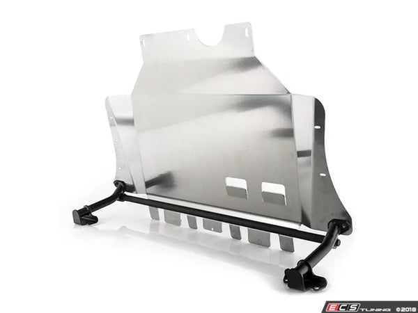 ECS Tuning Aluminium Street Shield Skid Plate With Reinforcement Kit - Golf MK7 / MK7.5