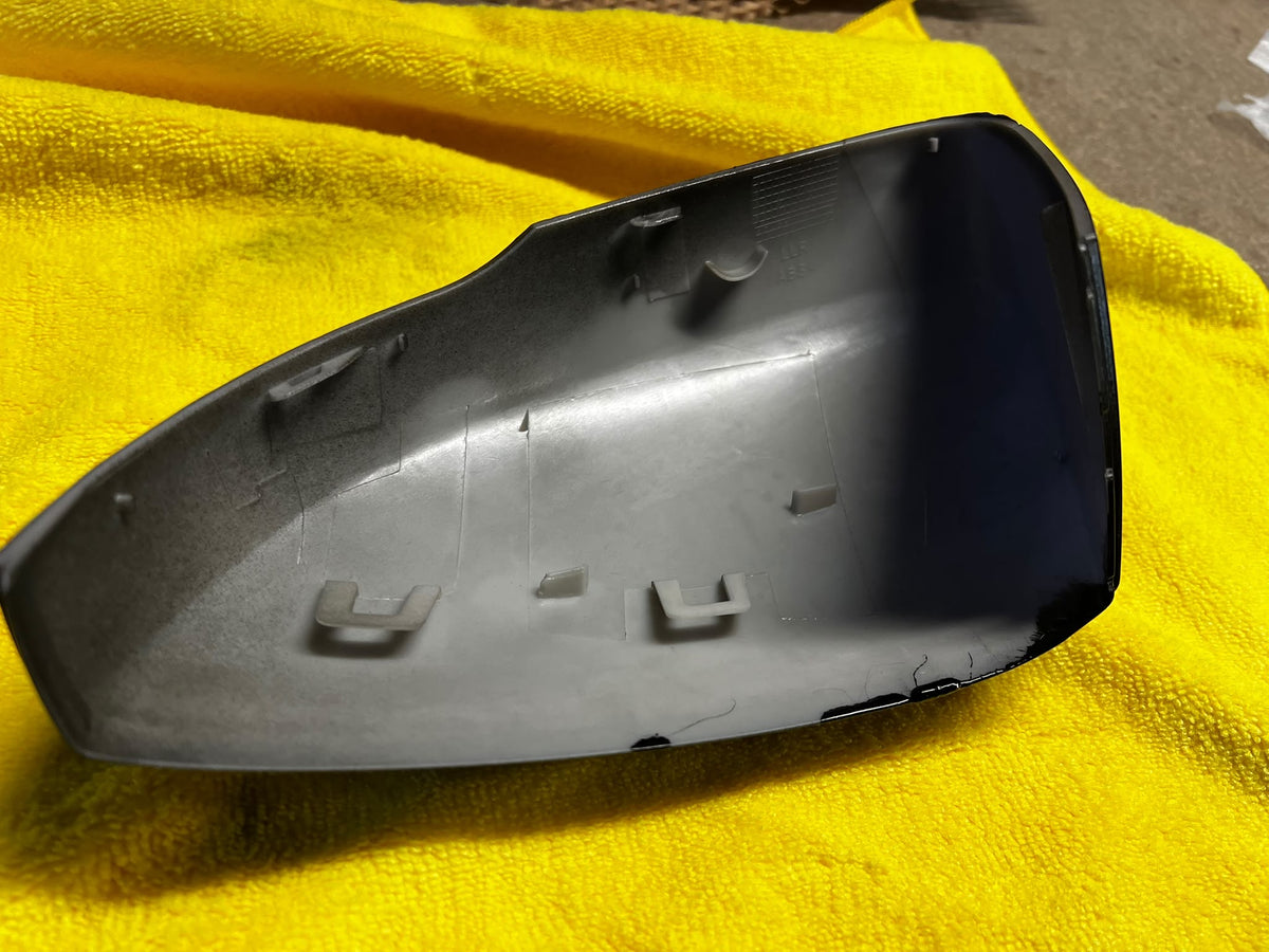 CLEARANCE 8016 - Volkswagen Polo MK5 6R/6C Gloss Black Mirror Covers (2009-2017)