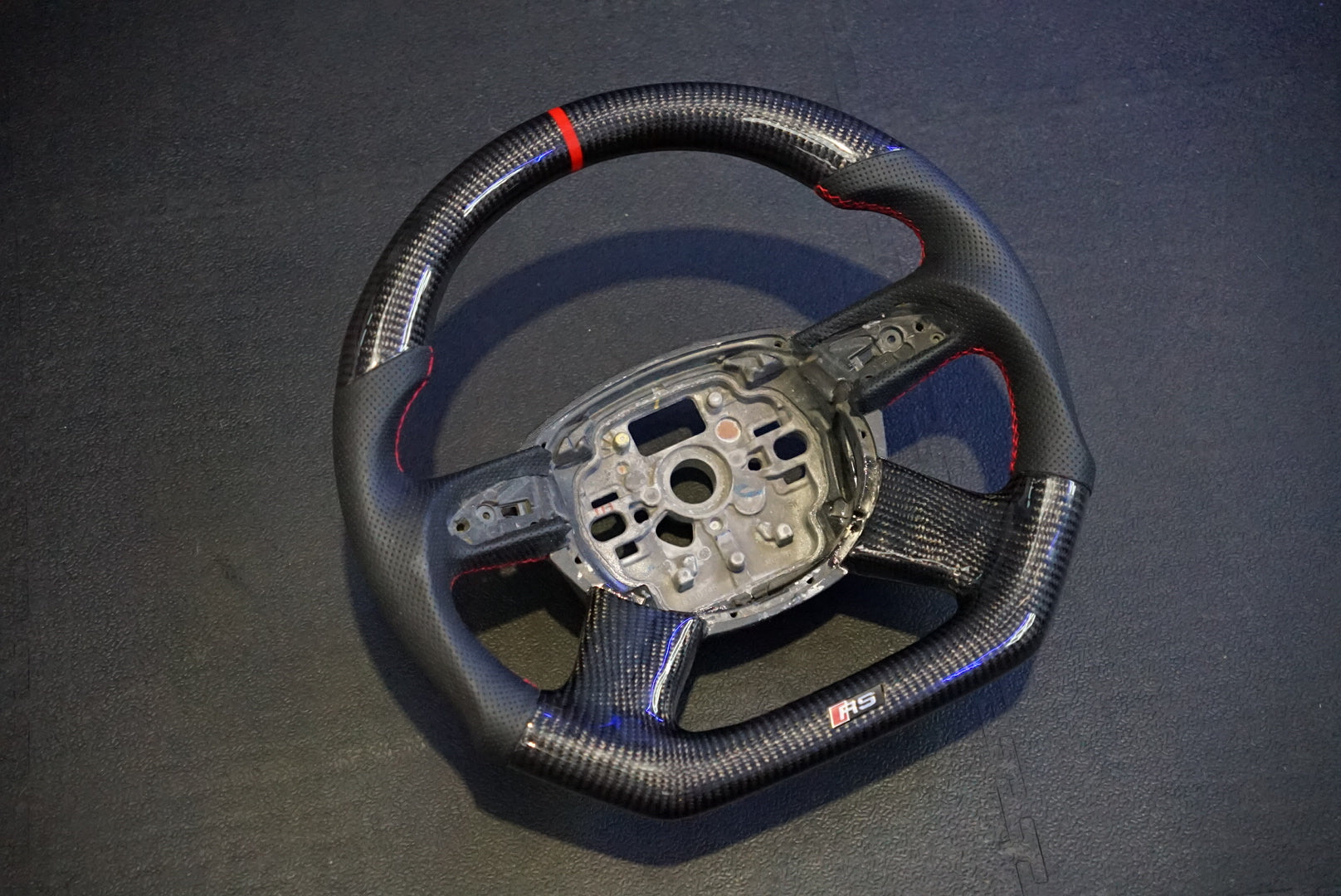 Audi A6 S6 RS6 C6 Carbon Fibre Steering Wheel 2004 - 2011 (IN STOCK / SWAUDIC6.1)