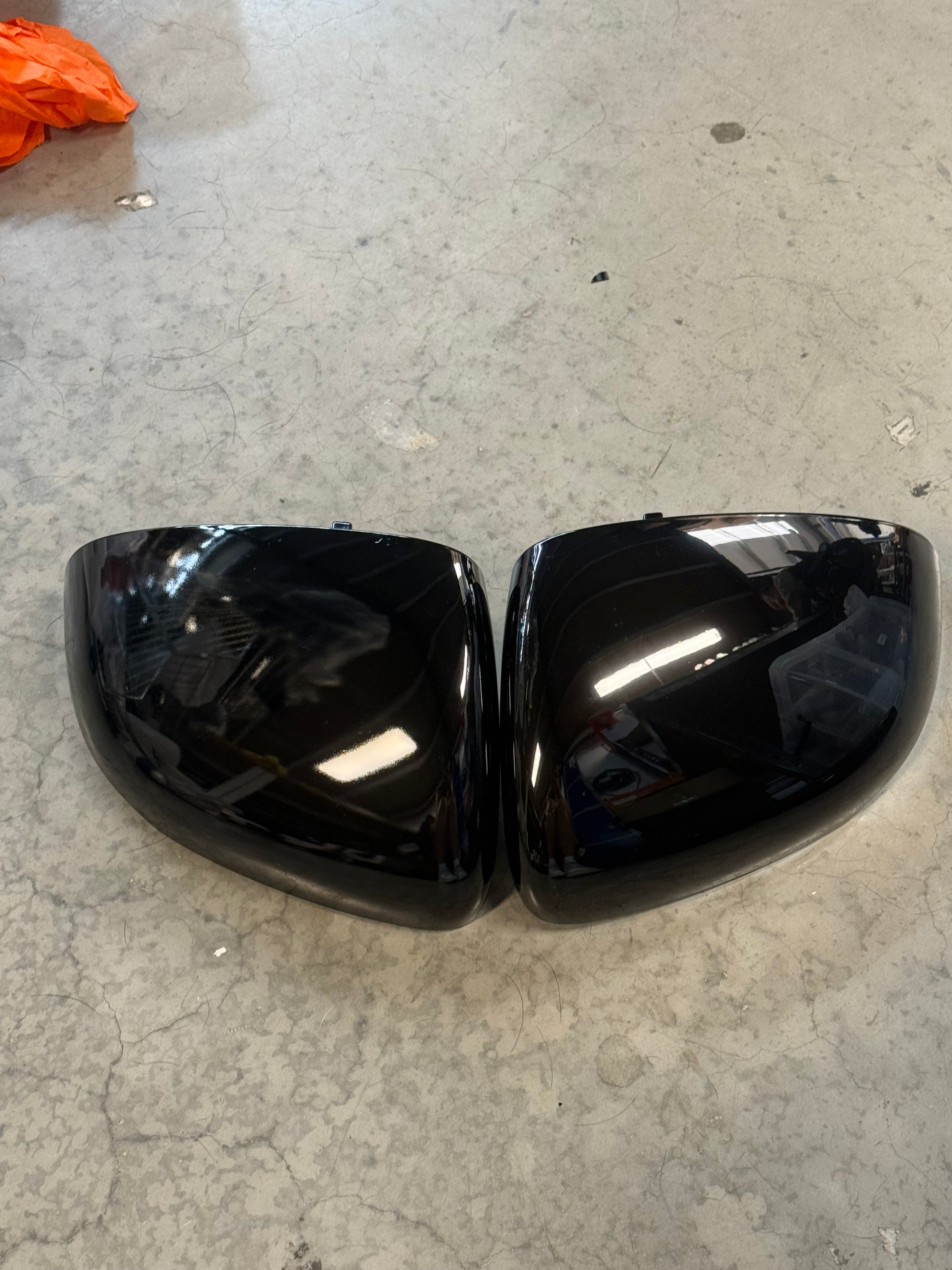 **CLEARANCE**Mercedes A Class W177 / CLA C118 Gloss Black Mirror Covers / Caps Pair (2018+ Models)