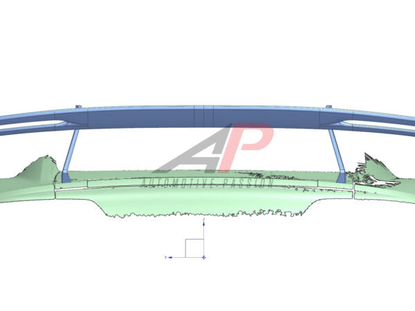 AP Design Audi R8 Gen 2 Spoiler Dry Carbon