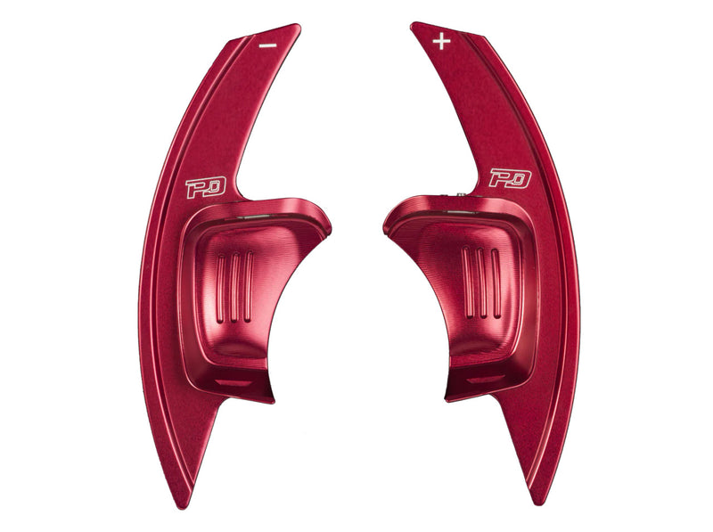 Leyo Motorsport Sportline Billet Paddle Shift Extension (Red) - MQB & MK6 Polo & 6C