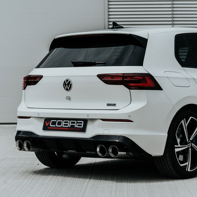 Cobra Sport VW Golf R (Mk8) 2.0 TSI (21>) Valved Turbo Back Exhaust